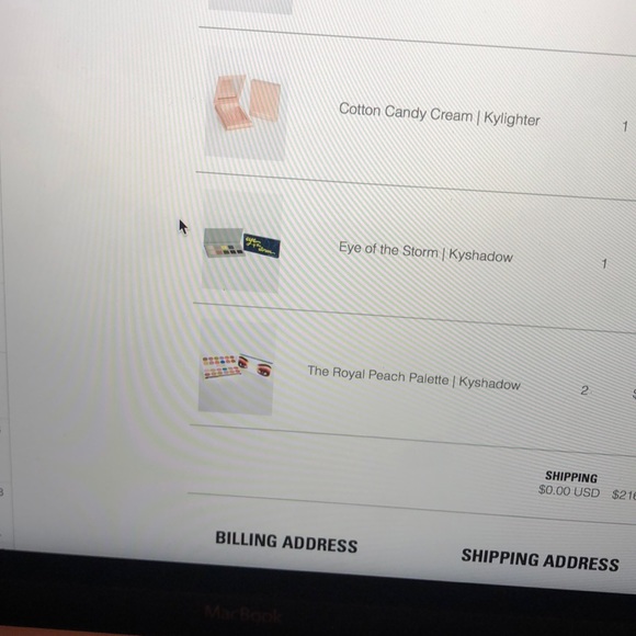 KYLIE EYE OF THE STORM PALETTE NWT - Picture 4 of 4